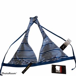 Women's Nike Reversible Tie Back Bikini Top L #144